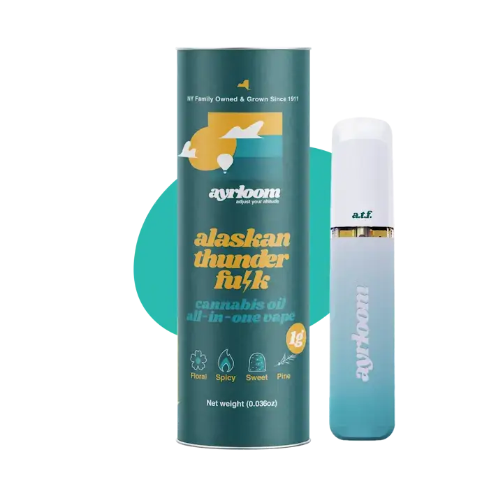 Ayrloom ATF 1.0g all-in-one vape at Top Grass Bellport