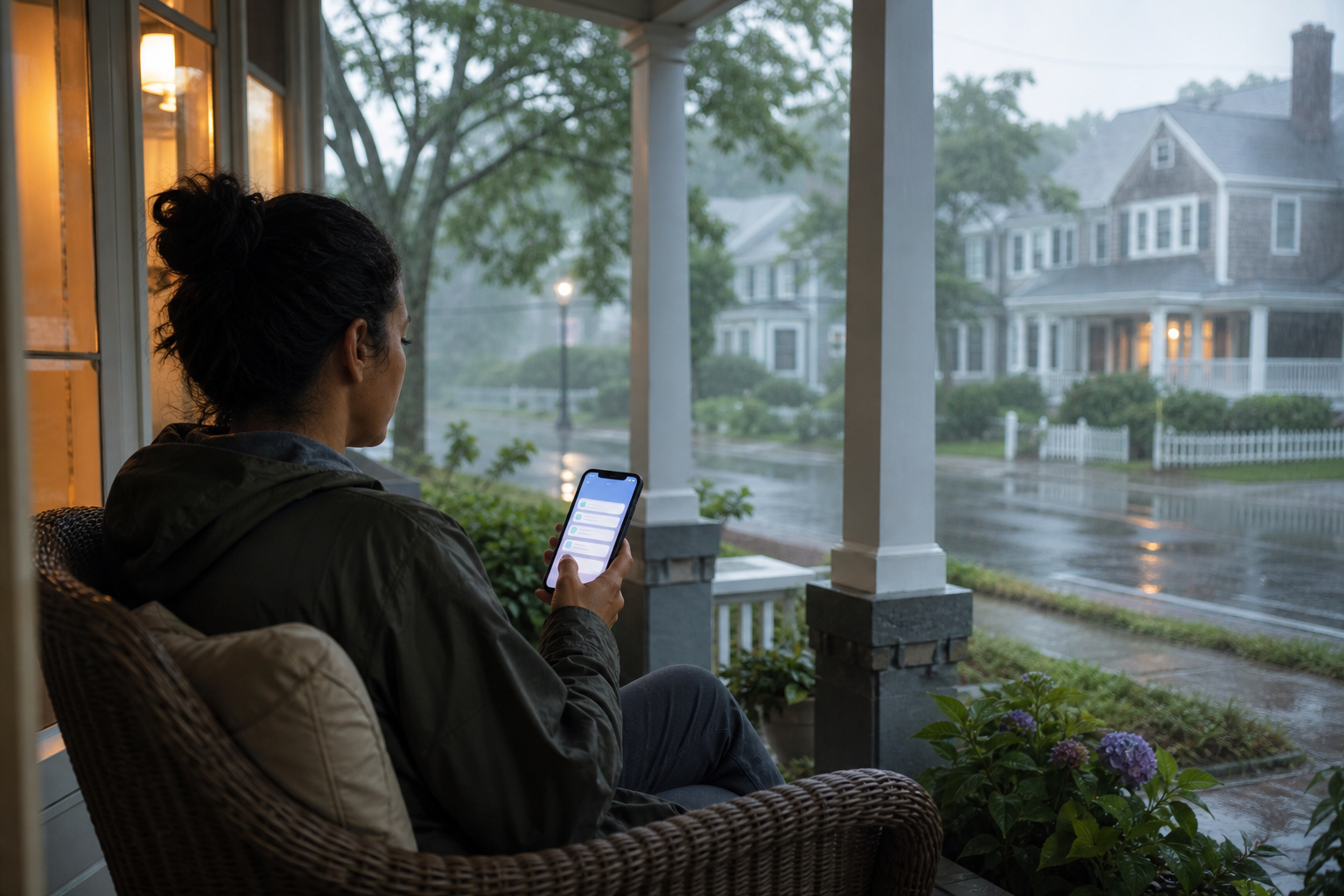 Blue Point NY cannabis delivery planning during South Shore rain