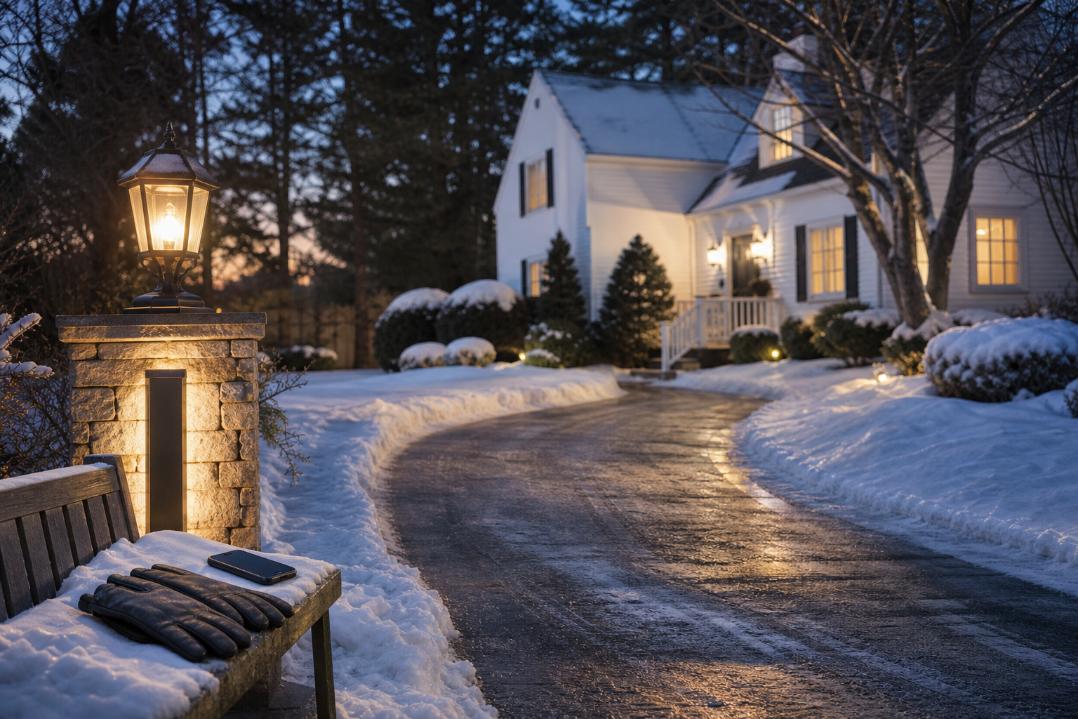 Winter driveway readiness in Miller Place 11764