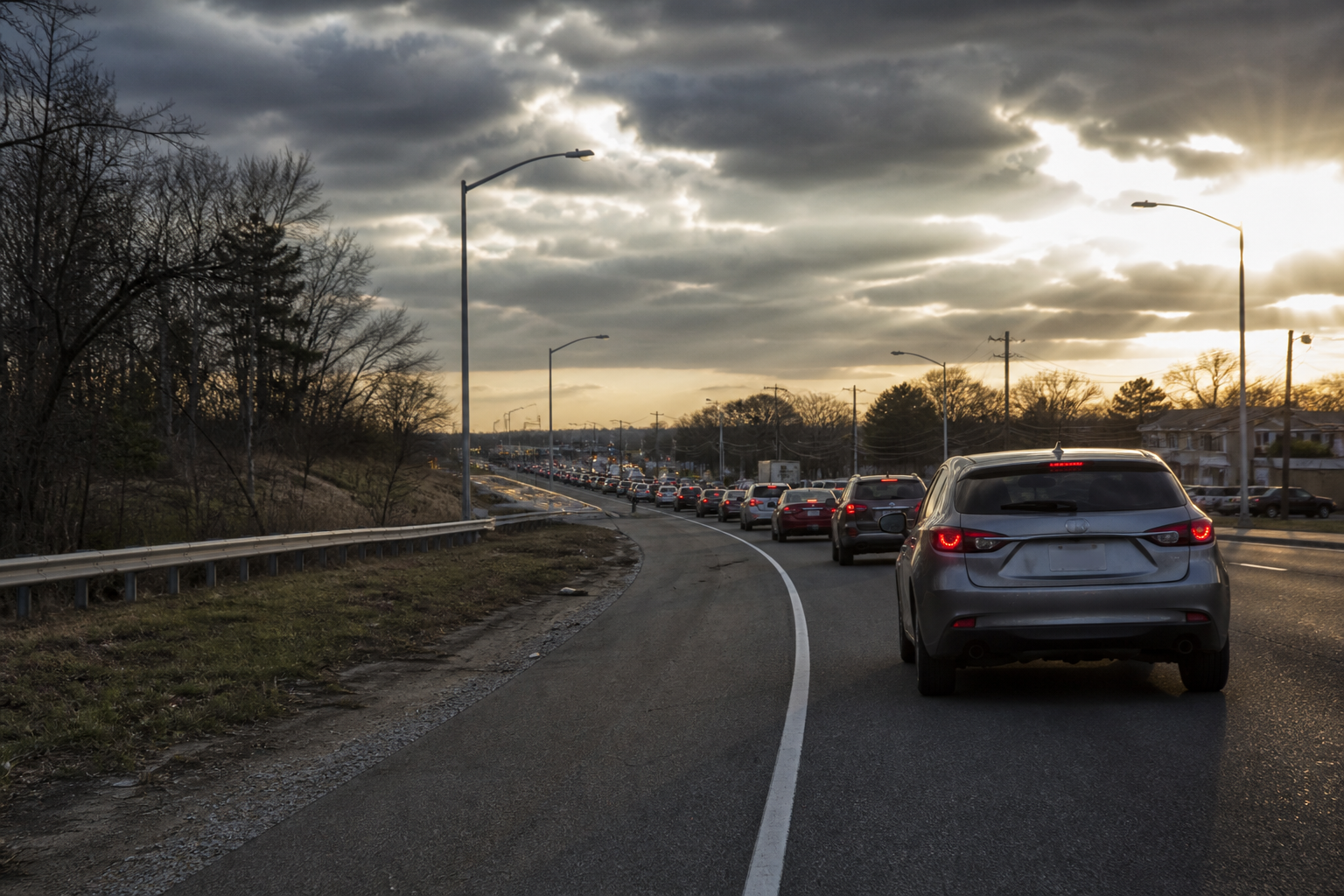 Ronkonkoma NY cannabis delivery route timing in afternoon traffic