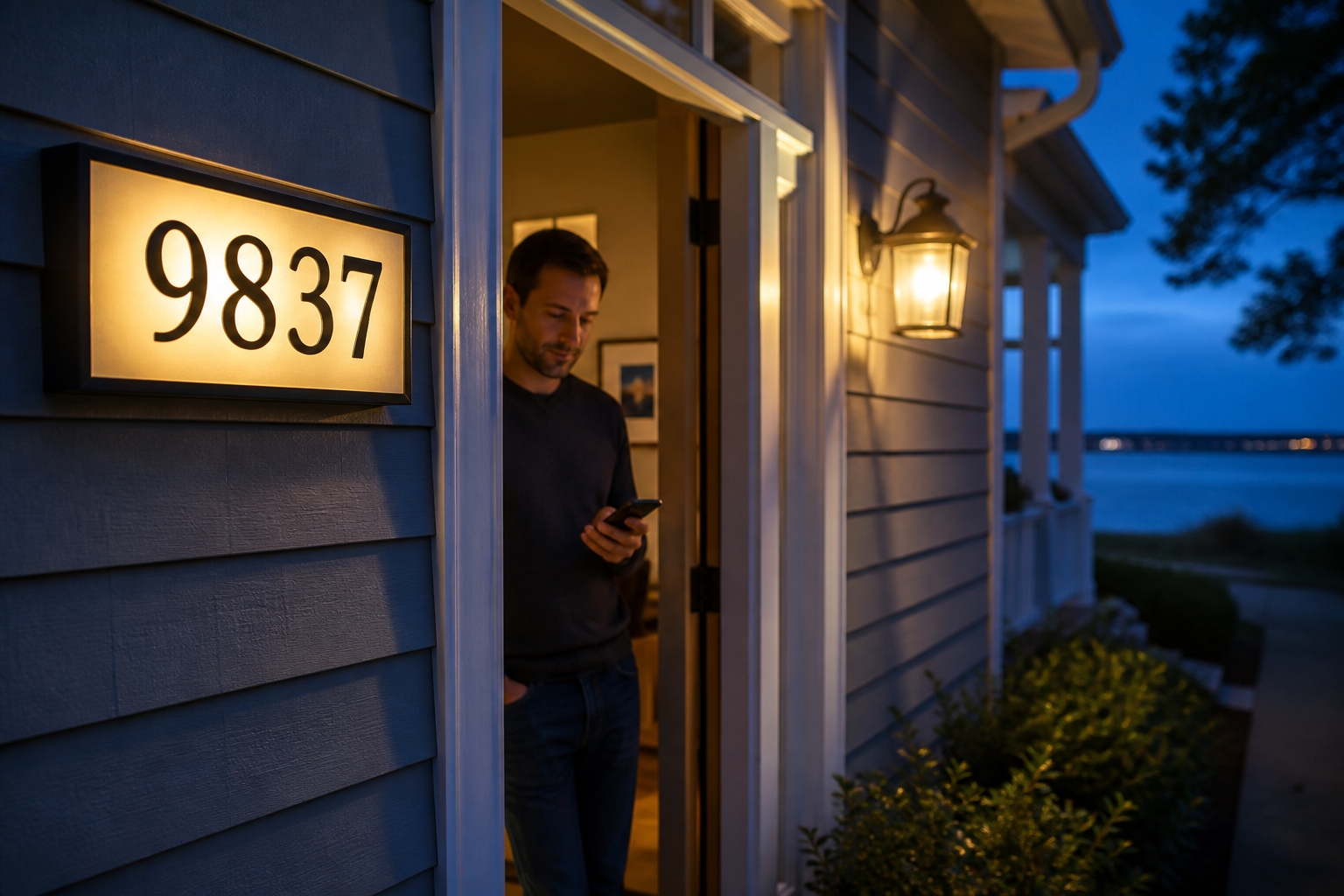 Visible home number for Sound Beach 11789 delivery
